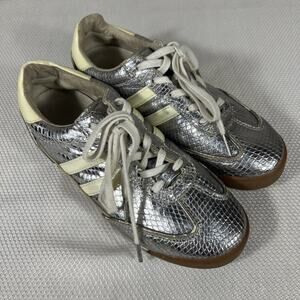 Michael Kors Woman’s Metallic Jet Set Sneakers Size 7.5